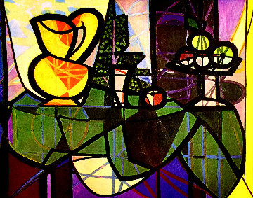 Pitcher and Bowl of Fruit Estate 1910 Limited Edition Print - Picasso Estate Signed Editions Pitcher and Bowl of Fruit Estate 1910 Limited Edition Print - Picasso Estate Signed Editions