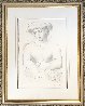 Femme Au Chapeau Lissant in Livre Or Limited Edition Print by  Picasso Estate Signed Editions - 1