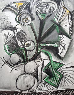 Le Bouquet Limited Edition Print - Picasso Estate Signed Editions Le Bouquet Limited Edition Print - Picasso Estate Signed Editions