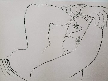 Femme Couchee Limited Edition Print -  Picasso Estate Signed Editions
