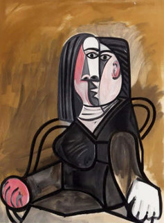 Femme Assise Dans Un Fauteuil Limited Edition Print -  Picasso Estate Signed Editions