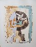 Guéridon Et Guitare Limited Edition Print by  Picasso Estate Signed Editions - 1