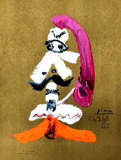 Portraits Imaginaires 26.3.69 III 1969 Limited Edition Print - Picasso Estate Signed Editions Portraits Imaginaires 26.3.69 III 1969 Limited Edition Print - Picasso Estate Signed Editions