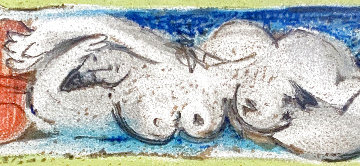 Petit Nu Couche 1963 Limited Edition Print - Picasso Estate Signed Editions Petit Nu Couche 1963 Limited Edition Print - Picasso Estate Signed Editions