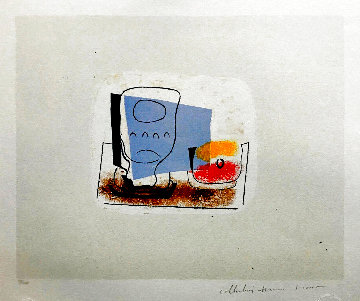Nature Morte Au Verre Limited Edition Print - Picasso Estate Signed Editions Nature Morte Au Verre Limited Edition Print - Picasso Estate Signed Editions