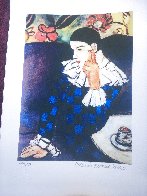 Harlequin Leaning on His Elbow Limited Edition Print by Picasso Estate Signed Editions - 3 Harlequin Leaning on His Elbow Limited Edition Print by Picasso Estate Signed Editions - 3