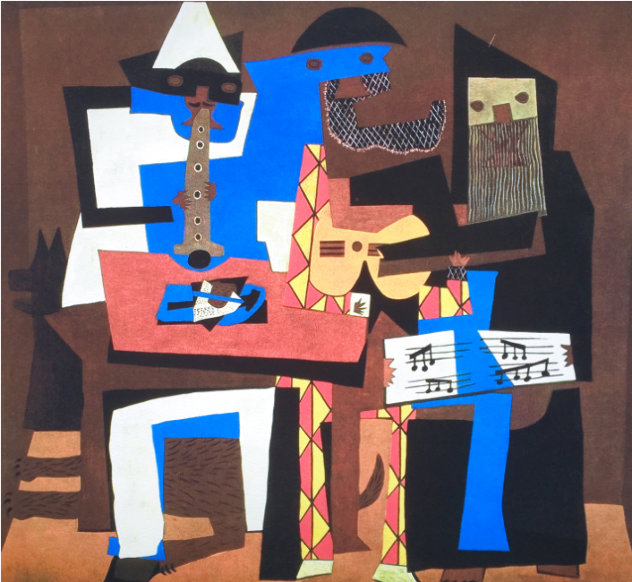 Three Musicians Limited Edition Print by  Picasso Estate Signed Editions