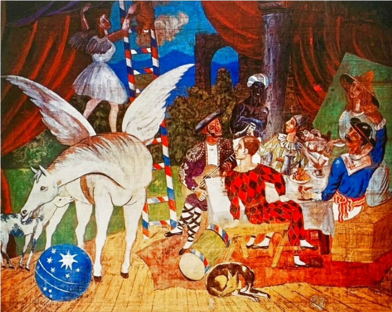 Theatre Limited Edition Print by Picasso Estate Signed Editions Theatre Limited Edition Print by Picasso Estate Signed Editions