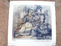 Lovers Limited Edition Print by Picasso Estate Signed Editions - 1 Lovers Limited Edition Print by Picasso Estate Signed Editions - 1