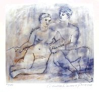 Lovers Limited Edition Print by Picasso Estate Signed Editions - 2 Lovers Limited Edition Print by Picasso Estate Signed Editions - 2