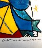 Seated Woman with Red and Blue Hat Limited Edition Print by  Picasso Estate Signed Editions - 3