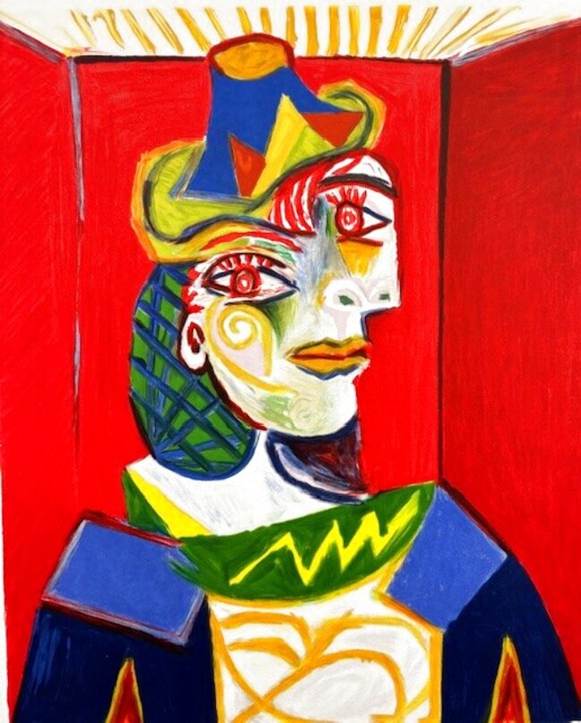 PABLO PICASSO、パブロ・ピカソ【TASSE】、超希少画・海外レゾネ