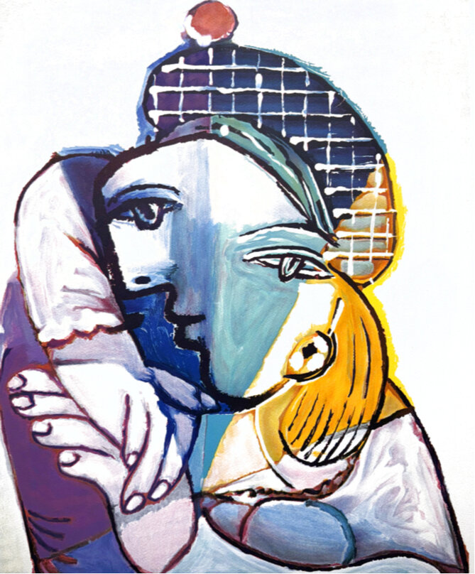 Pablo Picasso 'Artist With Sculpture' Limited Edition Giclee Print - Hand Signed & Numbered, 15.5x11