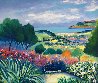 L Jardin Au Ciel Gris 1994 31x35 Original Painting by Jean Claude Picot - 0