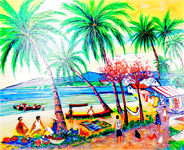 Matin Sur La Mer En Guadeloupe 2002 Limited Edition Print by Jean Claude Picot