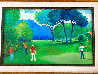 Le Golf a Cannes Embellished - France Limited Edition Print by Jean Claude Picot - 1