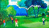 Le Golf a Cannes Embellished - France Limited Edition Print by Jean Claude Picot - 0