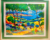 Repos Sous Les Pins - France Limited Edition Print by Jean Claude Picot - 1