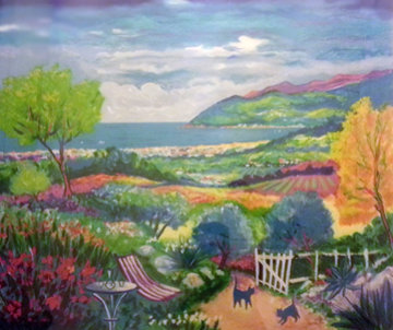 L\'vallee Du Jardin a Cannes 1998 Limited Edition Print - Jean Claude Picot L\'vallee Du Jardin a Cannes 1998 Limited Edition Print - Jean Claude Picot