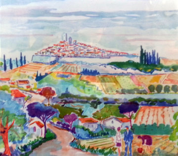 Vence Limited Edition Print - Jean Claude Picot Vence Limited Edition Print - Jean Claude Picot