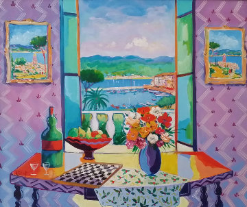 Le Salon St. Tropez 1999 Limited Edition Print - Jean Claude Picot Le Salon St. Tropez 1999 Limited Edition Print - Jean Claude Picot