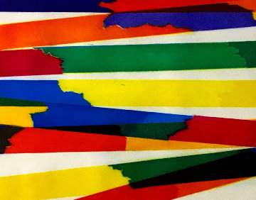 Composition 1969 21x17 Works on Paper (not prints) - Piero Dorazio Composition 1969 21x17 Works on Paper (not prints) - Piero Dorazio
