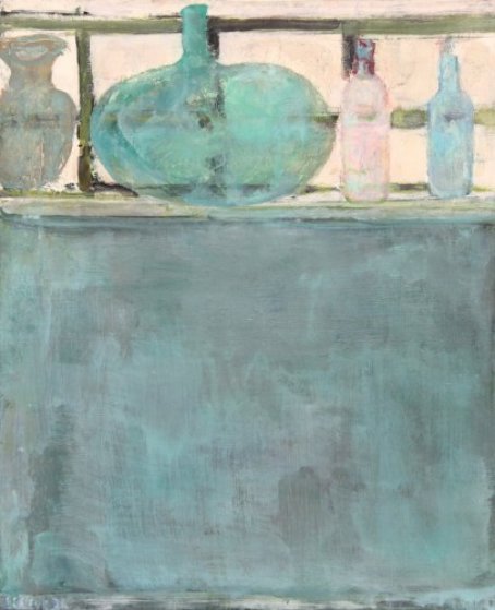 Le Bouteille 1972 29x23 Original Painting by Pierre Lesieur Le Bouteille 1972 29x23 Original Painting by Pierre Lesieur