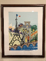 La Voleur De Fleur 32x24 Works on Paper (not prints) by Pierre Matisse - 1