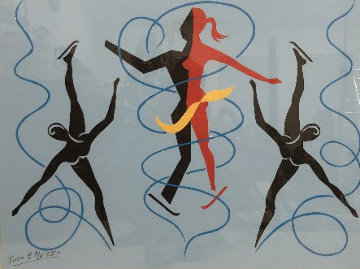 Go Figure 24x32 Works on Paper (not prints) - Pierre Matisse Go Figure 24x32 Works on Paper (not prints) - Pierre Matisse