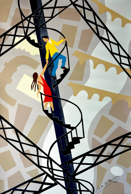 l'Escalier d'Amour 1999 Limited Edition Print by Pierre Matisse