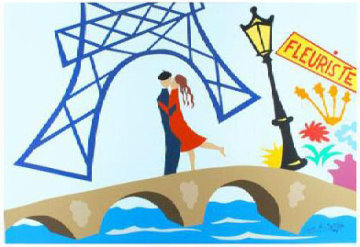 Paris Rendezvous 1999 Limited Edition Print - Pierre Matisse Paris Rendezvous 1999 Limited Edition Print - Pierre Matisse