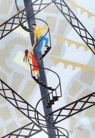 La Escalier  De l'amour Limited Edition Print - Pierre Matisse