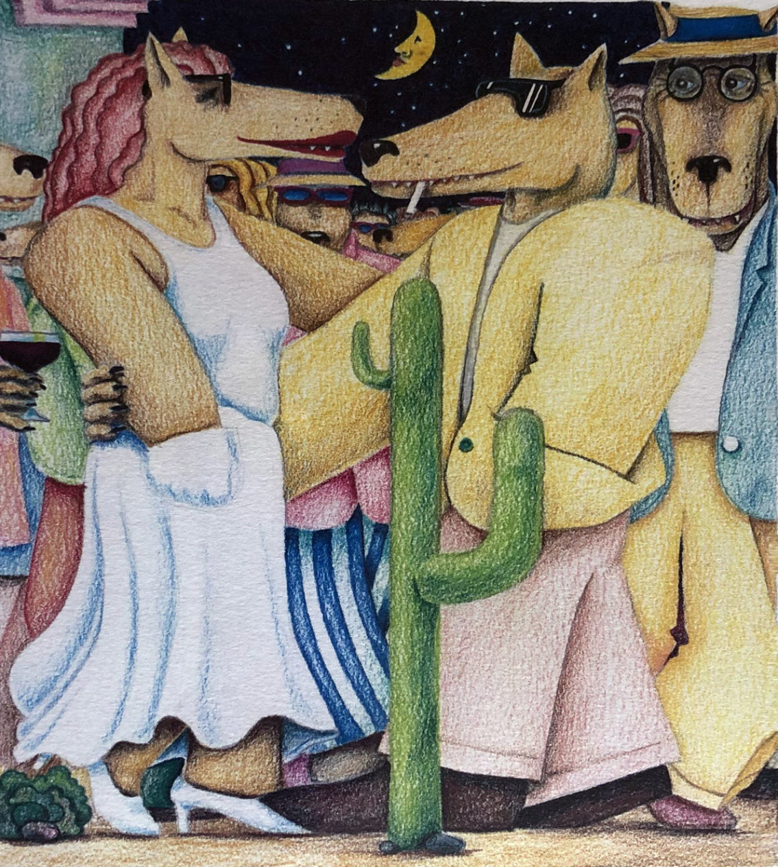 Coyote 2008 by Markus Pierson For Sale on Art Brokerage