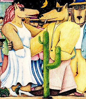 Coyote, Mister Bigtime & the First Bloods, Eleven-one-eleven, All the Things She Said. Limited Edition Print - Markus Pierson Coyote, Mister Bigtime & the First Bloods, Eleven-one-eleven, All the Things She Said. Limited Edition Print - Markus Pierson