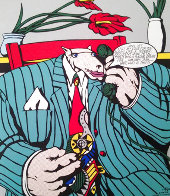 Homage to Lichtenstein II 1992 Limited Edition Print by Markus Pierson - 2 Homage to Lichtenstein II 1992 Limited Edition Print by Markus Pierson - 2