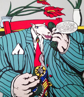 Homage to Lichtenstein II 1992 Limited Edition Print - Markus Pierson Homage to Lichtenstein II 1992 Limited Edition Print - Markus Pierson
