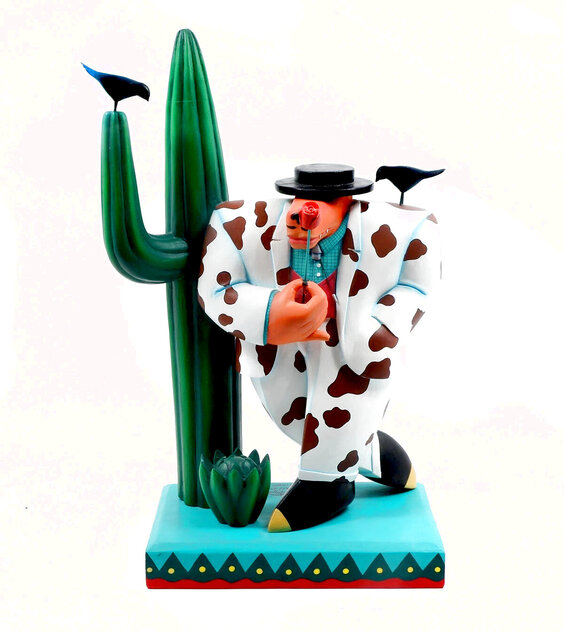 Gaucho 1989 Limited Edition Wood Sculpture by Markus Pierson - For