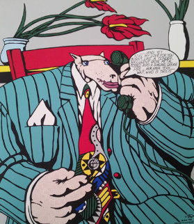 Homage to Lichtenstein II and IV, Set of 2 1992 Limited Edition Print - Markus Pierson