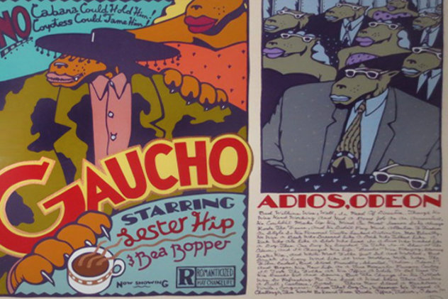 Gaucho / Adios Odeon 1990 Limited Edition Print by Markus Pierson