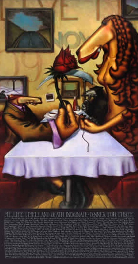Dinner For Three 2000 Limited Edition Print by Markus Pierson Dinner For Three 2000 Limited Edition Print by Markus Pierson