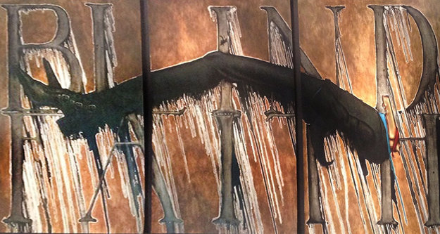 Blind Faith 2009 54 x 121 Original Painting by Markus Pierson Blind Faith 2009 54 x 121 Original Painting by Markus Pierson