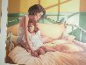 Mother and Daughter 1992 35x43 - Huge Original Painting by Patrick Pierson - 2