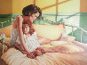Mother and Daughter 1992 35x43 - Huge Original Painting by Patrick Pierson - 0
