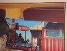 Diner 1993 28x37 Original Painting by Patrick Pierson - 8