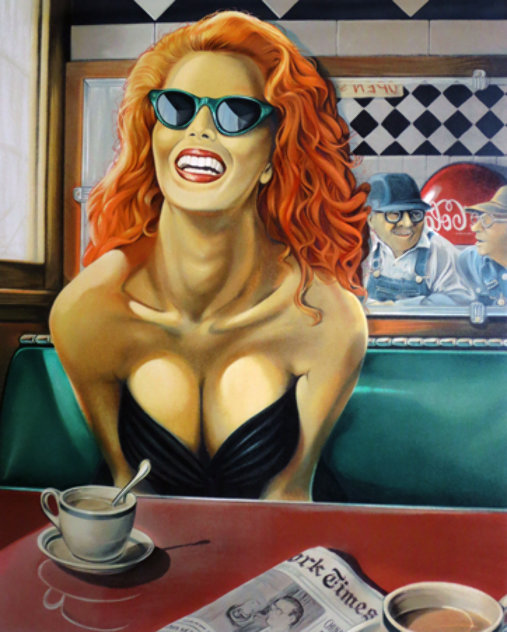Maxine 1993  AP Limited Edition Print by Patrick Pierson