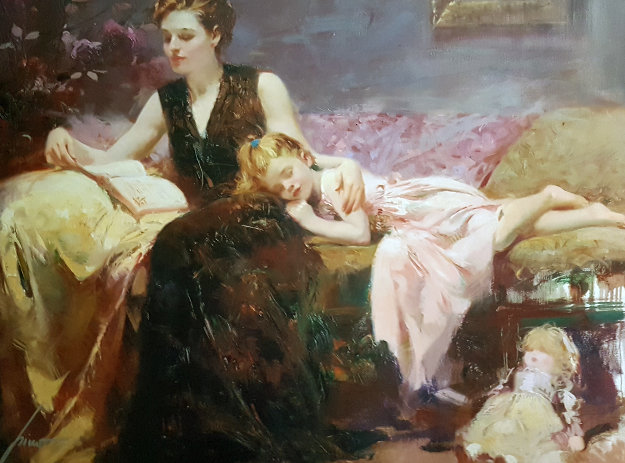 Precious Moments 2000 Limited Edition Print by Pino Precious Moments 2000 Limited Edition Print by Pino