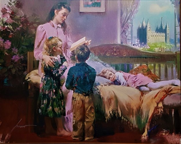 SLC Temple 2009 Limited Edition Print by Pino SLC Temple 2009 Limited Edition Print by Pino