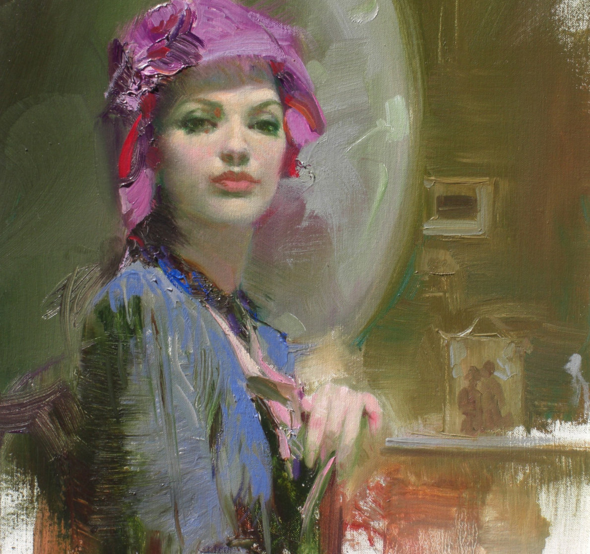 Inspiration 2005 28x24 Original Painting by Pino Inspiration 2005 28x24 Original Painting by Pino
