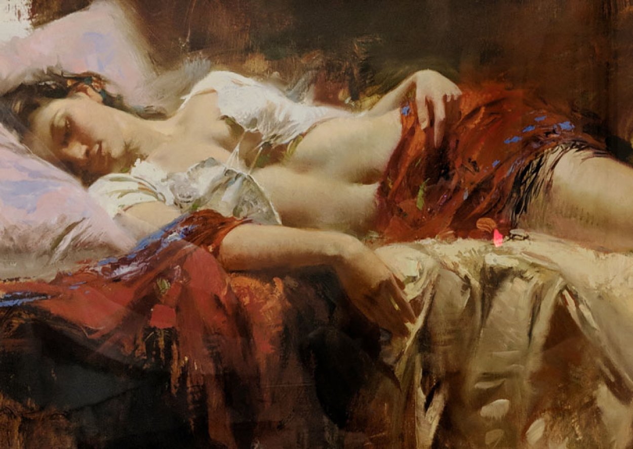 Restful 1998 Limited Edition Print by Pino Restful 1998 Limited Edition Print by Pino