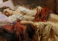 Restful 1998 Limited Edition Print by Pino - 0 Restful 1998 Limited Edition Print by Pino - 0